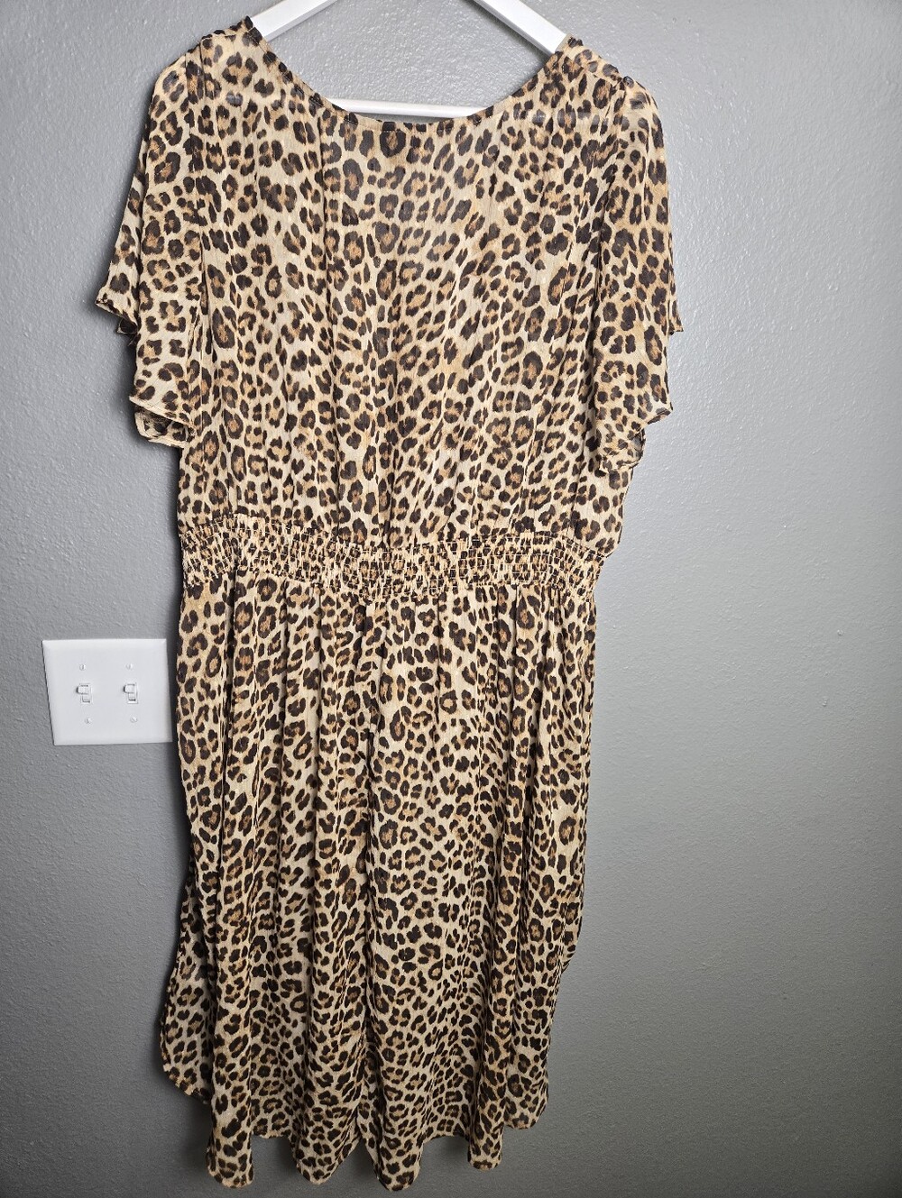 Torrid Leopard Print Sheer Dress Size 3X - Picture 16 of 16